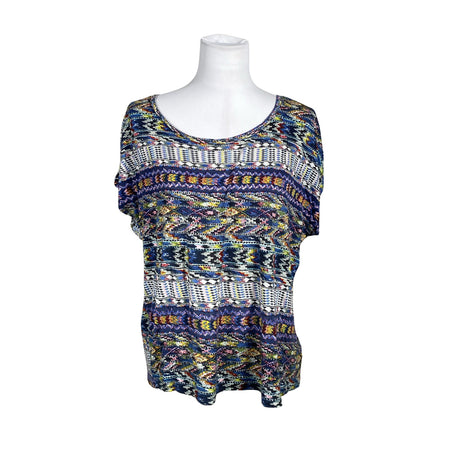 Unisex Fransa - T-särk, suurus 40 - Sinine ()