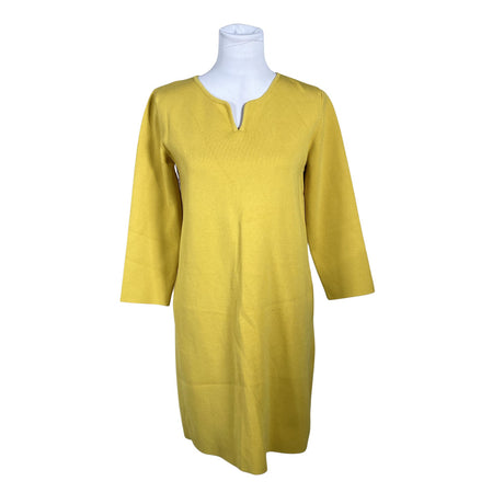 Unisex 'S MaxMara - Kootud kleit, suurus 40 - Kollane ()
