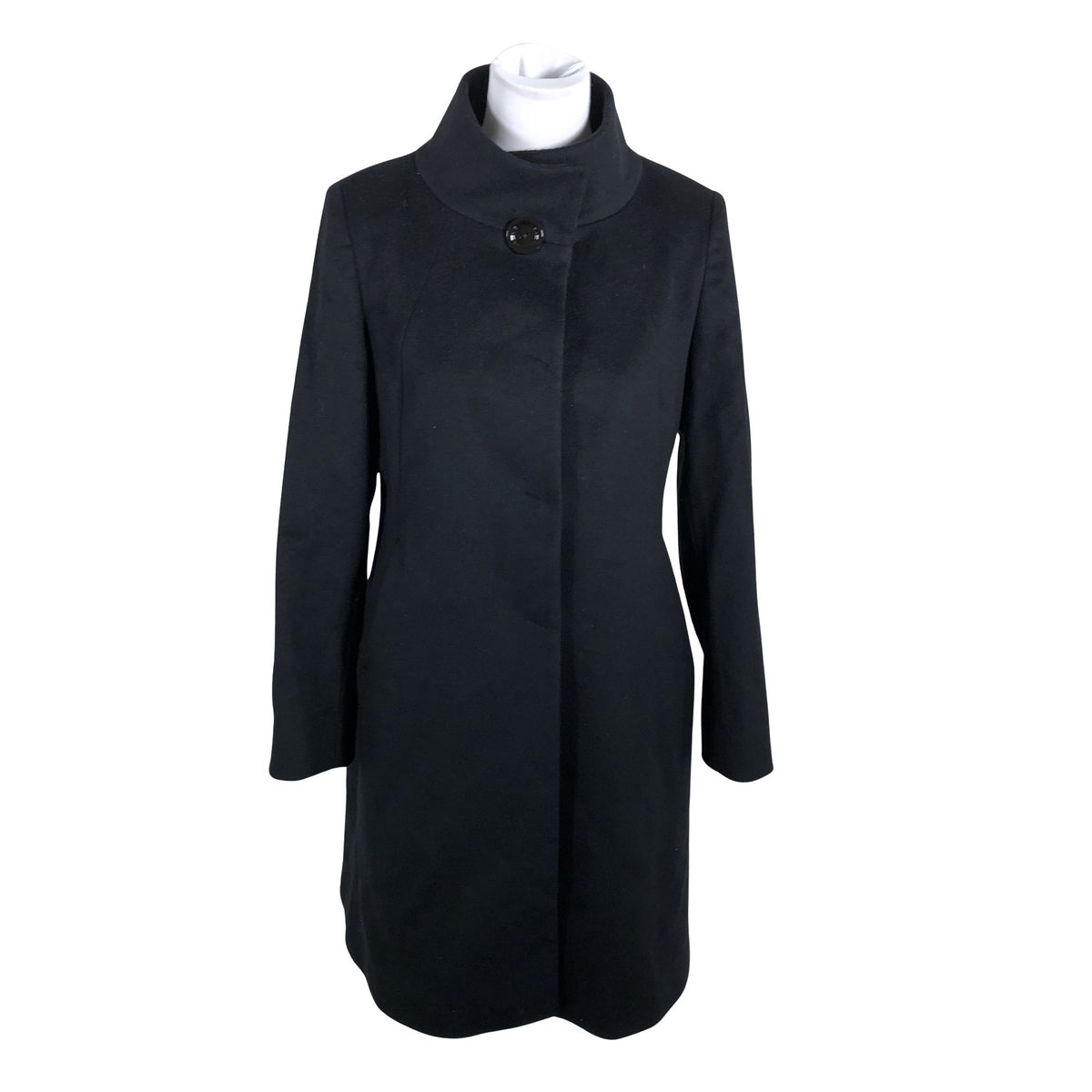 Unisex Cinzia Rocca - Villane mantel, suurus 38 - Must (1)