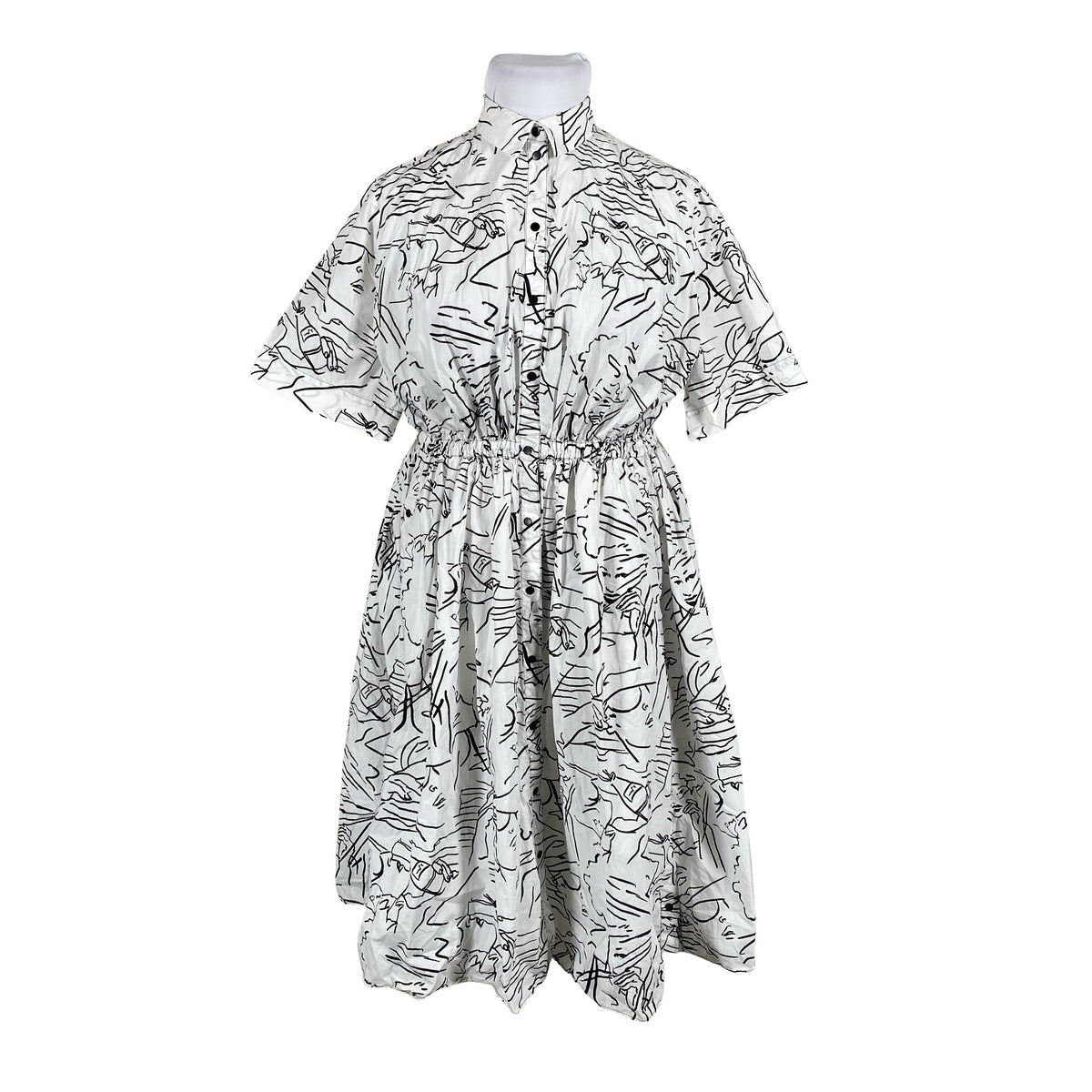 Unisex Kenzo - Mitteveniv kleit, suurus 40 - Valge (1)