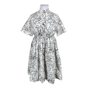 Unisex Kenzo - Mitteveniv kleit, suurus 40 - Valge (1)