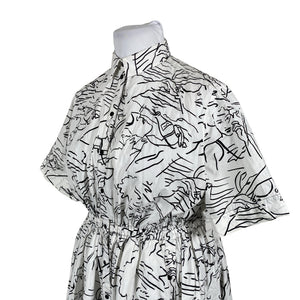 Unisex Kenzo - Mitteveniv kleit, suurus 40 - Valge (2)