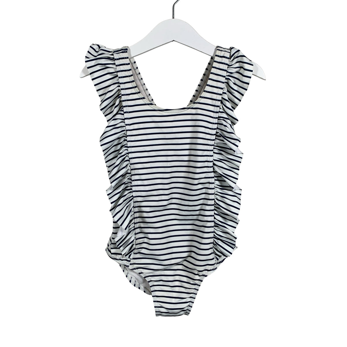 Unisex Polarn O. Pyret - Ujumistrikoo, suurus 110 - 116 - Valge (1)