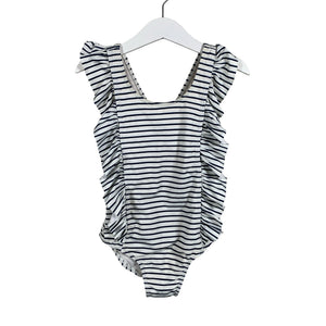 Unisex Polarn O. Pyret - Ujumistrikoo, suurus 110 - 116 - Valge (1)