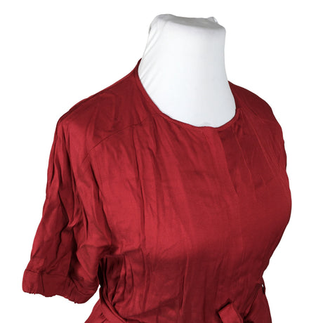 Unisex Marella - Mitteveniv kleit, suurus 44 - Punane (2)