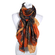 Unisex Your Face - Õhuke sall, suurus Maxi - Oranž ()