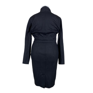 Unisex MaxMara - Kootud kleit, suurus 44 - Must (3)