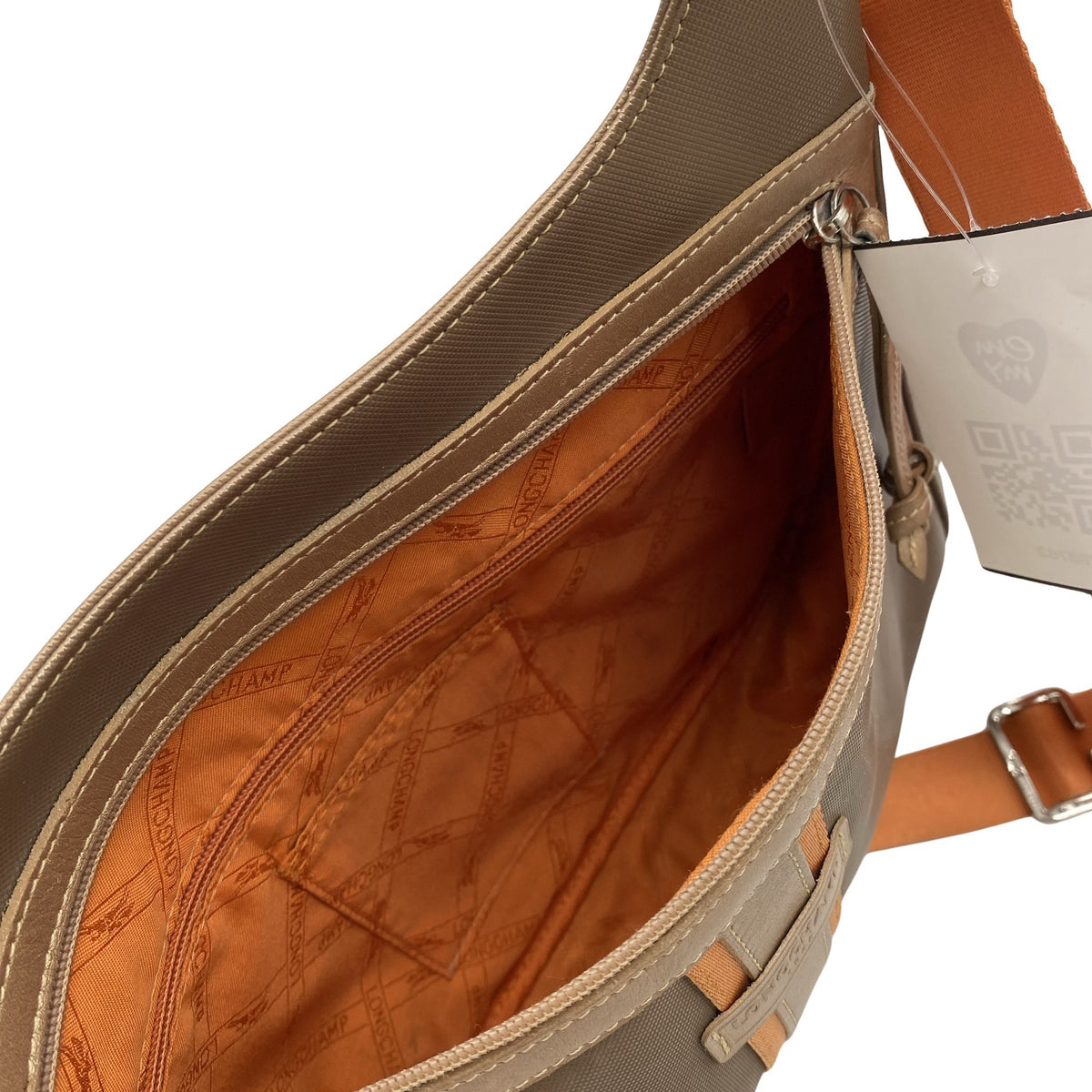 Unisex Longchamp - Õlakott, suurus Midi - Pruun (2)