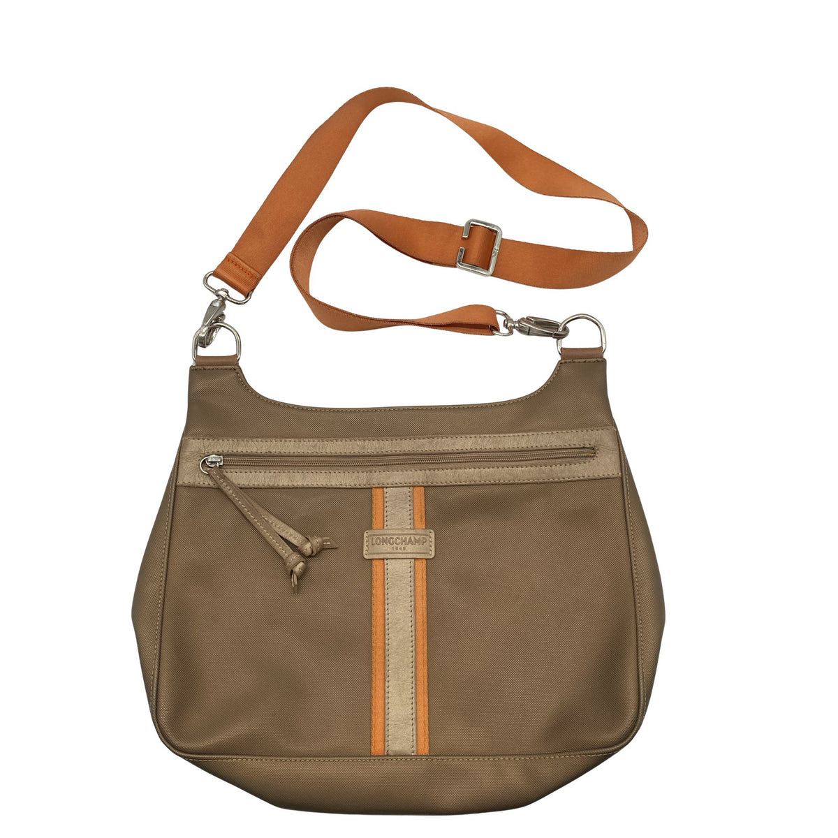 Unisex Longchamp - Õlakott, suurus Midi - Pruun (1)