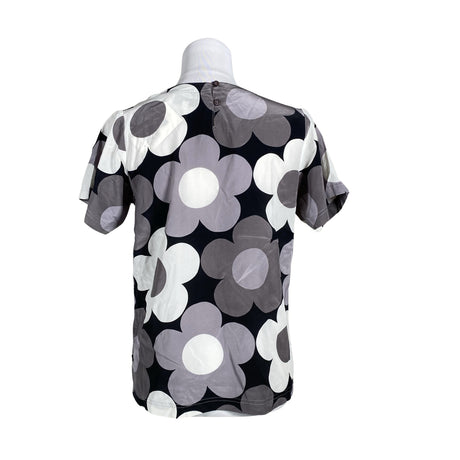 Unisex Järvi Muoti - Lühikeste käistega pluus, suurus 36 - Must (2)