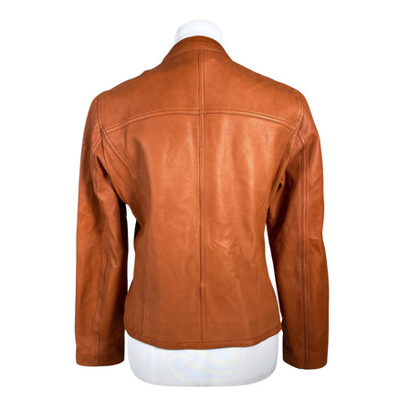 Unisex Massimo Dutti - Nahktagi, suurus 40 - Oranž ()