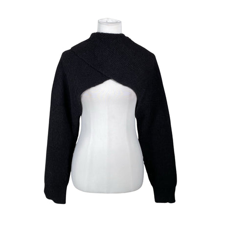 Unisex COS - Kootud boolero, suurus One size - Must (2)