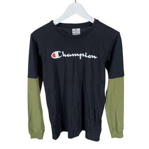 Unisex Champion - Trikotaažist pluus, suurus 158 - 164 - Must (1)