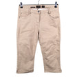 Unisex Ze-Ze - Teksast poolpikad püksid, suurus 38 - Beige ()