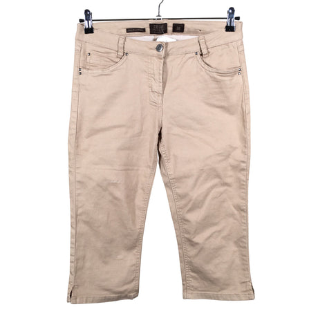 Unisex Ze-Ze - Teksast poolpikad püksid, suurus 38 - Beige ()