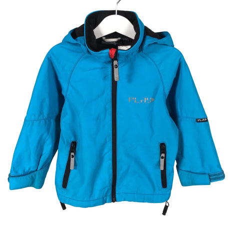 Unisex Lindex - Softshell jope, suurus 98 - 104 - Sinine (2)