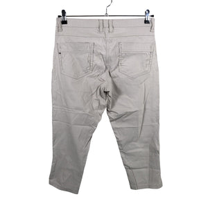 Unisex Ze-Ze - Teksast poolpikad püksid, suurus 40 - Beige (2)