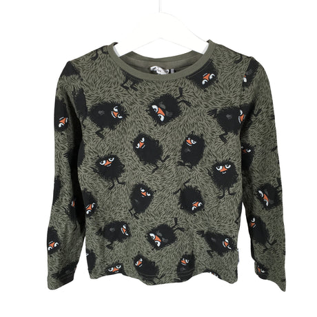 Unisex Moomin by Martinex - Trikotaažist pluus, suurus 98 - 104 - Roheline ()