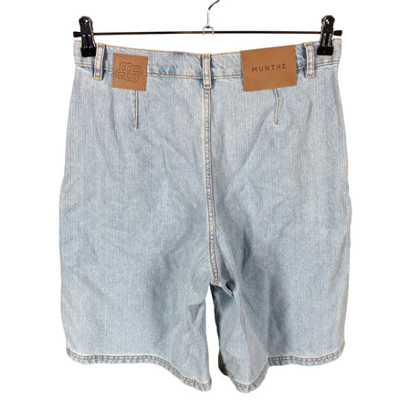 Unisex Munthe - Teksast lühikesed püksid, suurus 36 - Helesinine ()