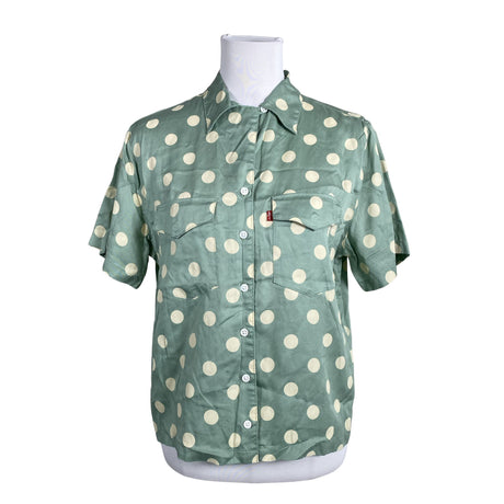 Unisex Levi's - Lühikeste käistega pluus, suurus 36 - Roheline ()