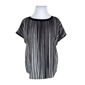 Unisex Gerry Weber - Lühikeste käistega pluus, suurus 42 - Must (1)