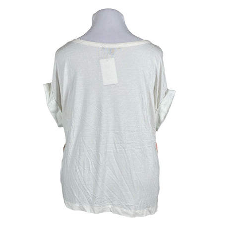 Unisex Esprit - Lühikeste käistega pluus, suurus 44 - Valge (2)