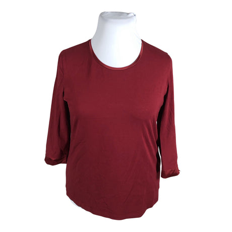 Unisex Gerry Weber - Trikotaažist pluus, suurus 42 - Veinipunane ()