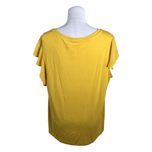Unisex Taifun - Lühikeste käistega pluus, suurus 38 - Oranž (2)