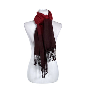 Unisex Global - Õhuke sall, suurus Maxi - Punane (1)
