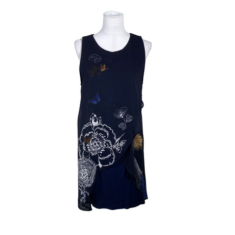 Unisex Desigual - Õhuke kleit, suurus 38 - Sinine (2)