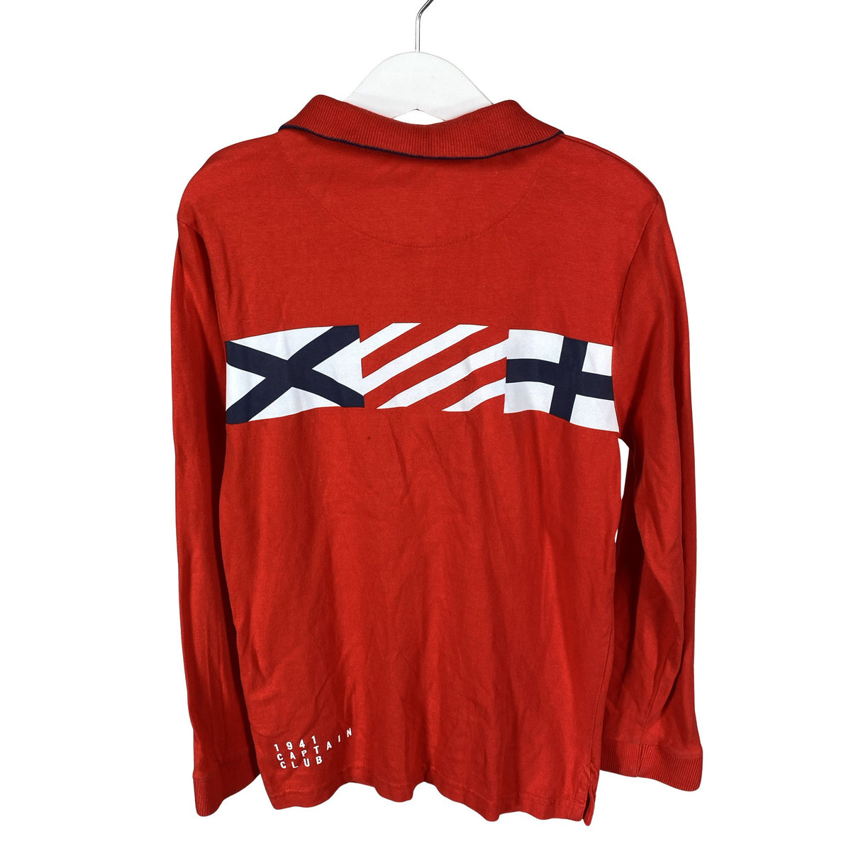 Unisex Mayoral - Trikotaažist pluus, suurus 128 - 134 - Punane (2)