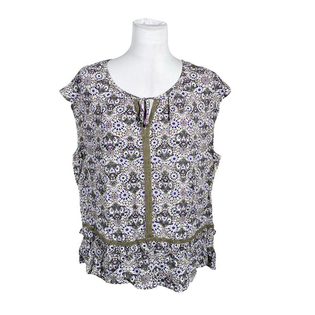 Unisex Taifun - Lühikeste käistega pluus, suurus 36 - Lilla ()