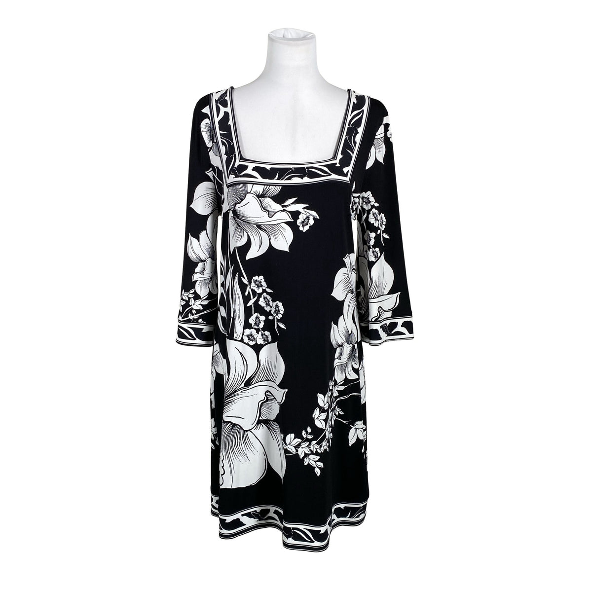 Unisex White House Black Market - Trikotaažist kleit, suurus 40 - Must (1)