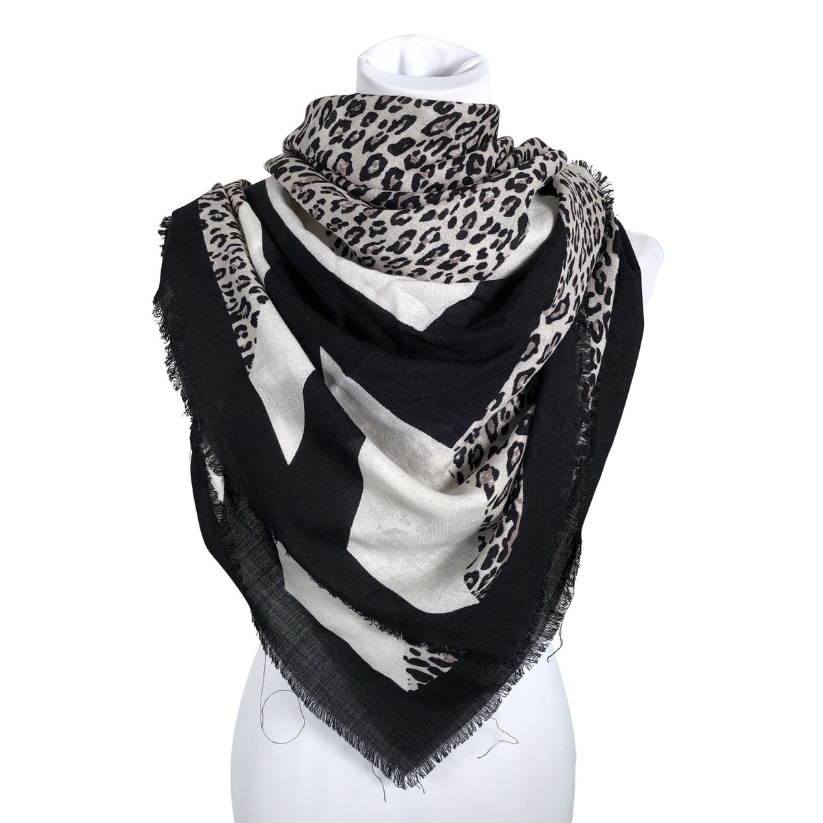 Unisex Ril's - Õhuke sall, suurus Maxi - Hall (1)