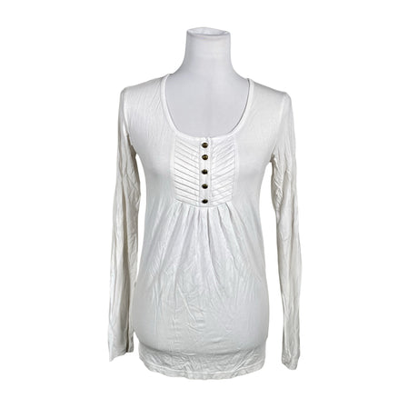Unisex Esprit - Trikotaažist pluus, suurus 38 - Valge ()
