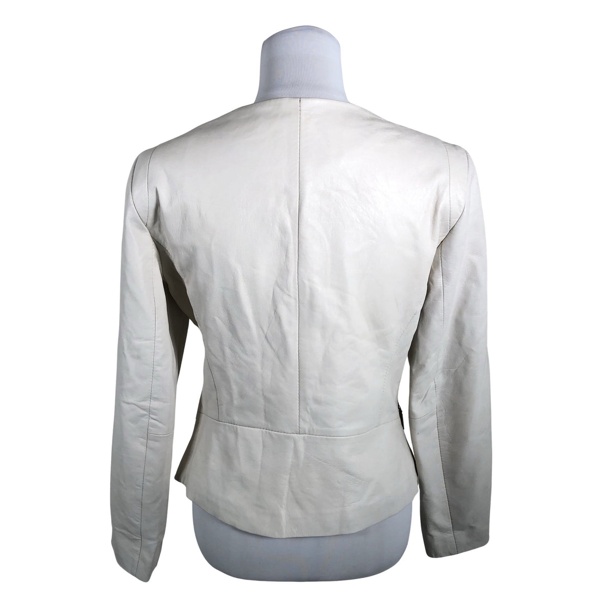 Unisex Ril's - Nahktagi, suurus 38 - Valge (2)