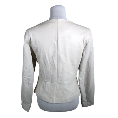 Unisex Ril's - Nahktagi, suurus 38 - Valge (2)
