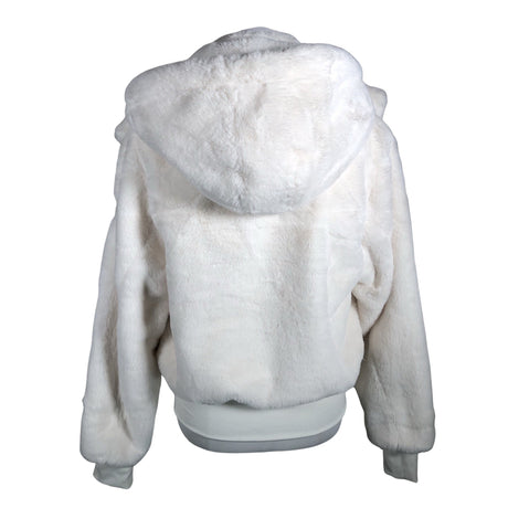 Unisex Alo - Kunstkarusnahast mantel, suurus 36 - Valge (2)