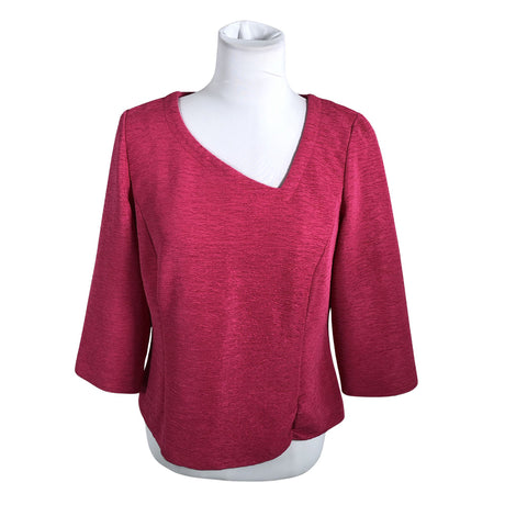 Unisex Modelia - Lühikeste käistega pluus, suurus 40 - Roosa ()