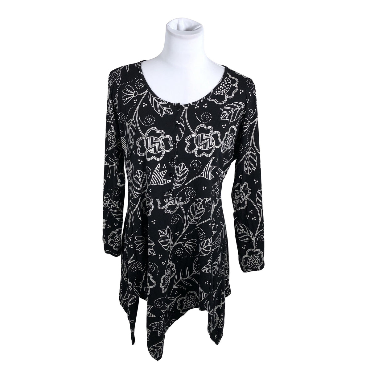 Unisex Gudrun Sjöden - Trikotaažist tuunika, suurus 38 - Must (1)