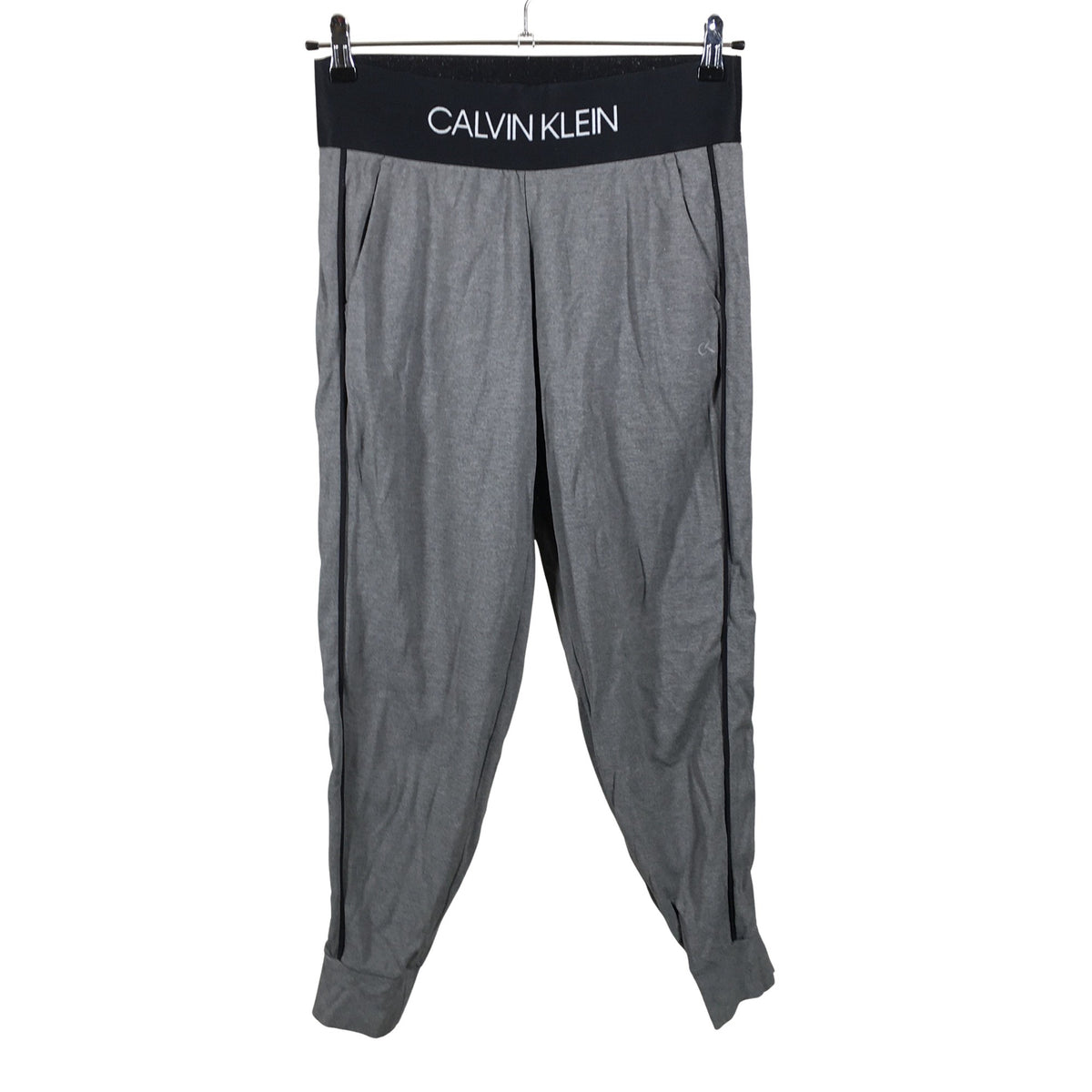 Unisex Calvin Klein - Trikotaažist püksid, suurus 38 - Hall (1)