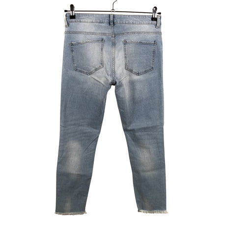 Unisex Lindex - Teksast poolpikad püksid, suurus 40 - Helesinine (2)