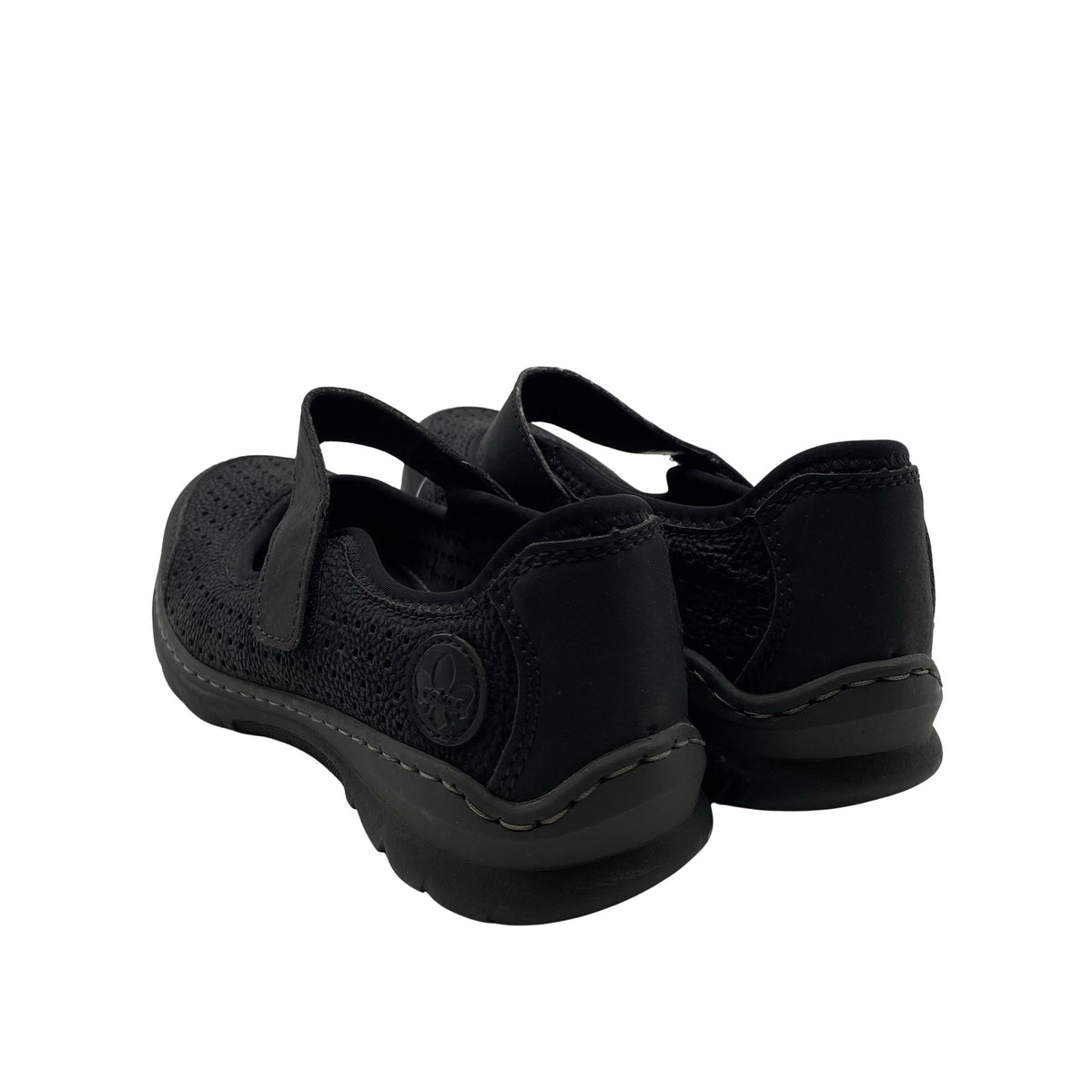 Unisex Rieker - Mokassiinid, suurus 39 - Must (2)