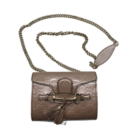 Unisex Gucci - Õlakott, suurus Mini - Pruun ()