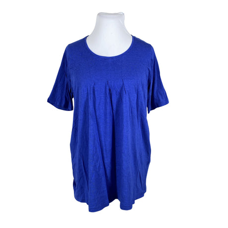 Unisex Ulla Popken - Trikotaažist tuunika, suurus 46 - Sinine ()