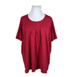 Unisex Ulla Popken - T-särk, suurus 46 - Punane ()
