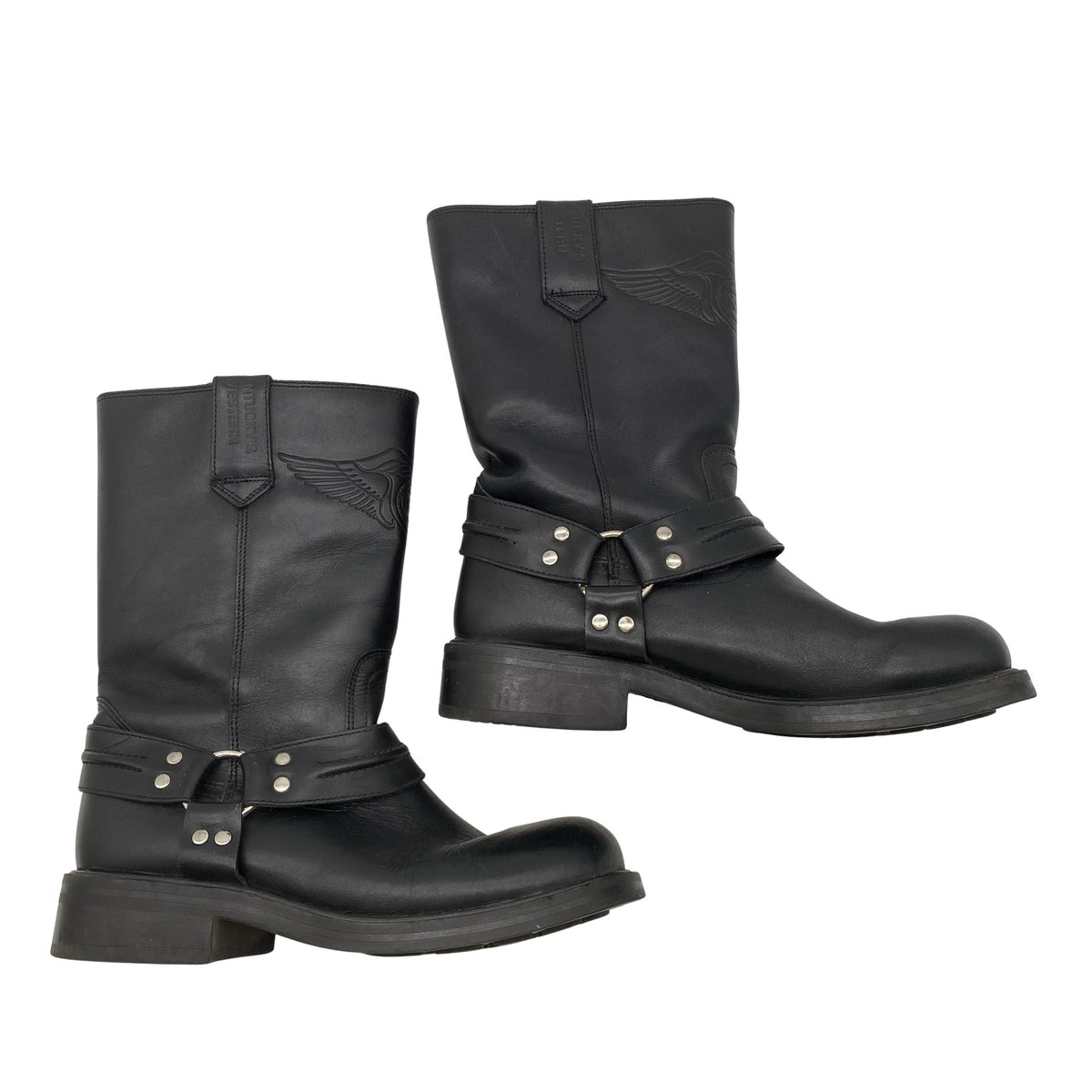 Unisex Mustang - Poolsaapad, suurus 40 - Must (1)