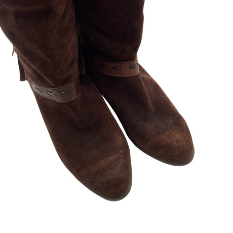 Unisex Janita - Saapad, suurus 39 - Pruun (2)