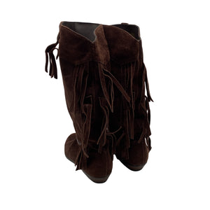 Unisex Janita - Saapad, suurus 39 - Pruun (3)