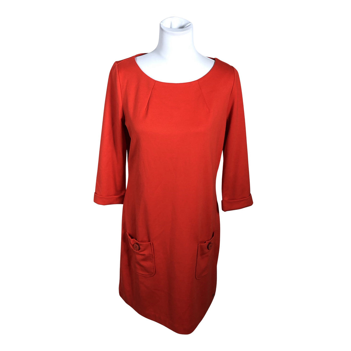 Unisex s.Oliver - Trikotaažist kleit, suurus 38 - Punane (1)